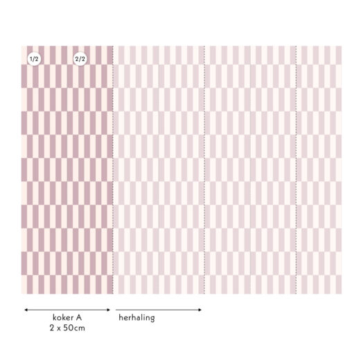 Colorblocking Duotone Behang | CollectivWarehouse