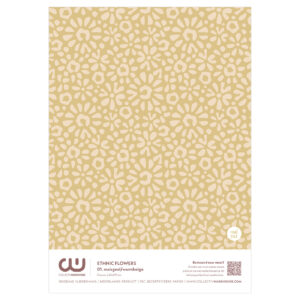Ethnic Flowers Behangstaal | CollectivWarehouse