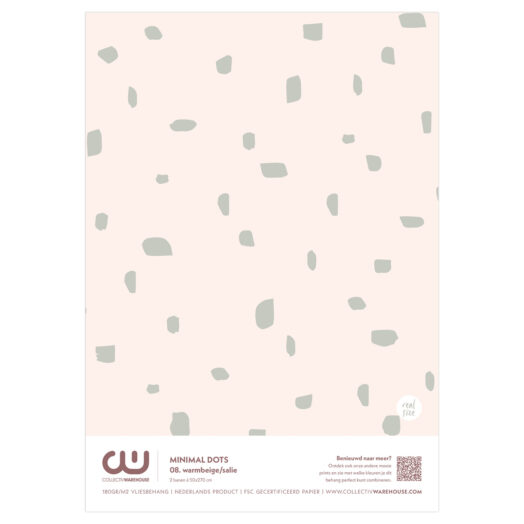 Minimal Dots Behangstaal | CollectivWarehouse