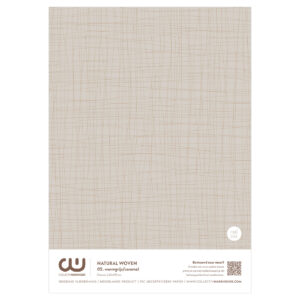 Natural Woven Behangstaal | CollectivWarehouse