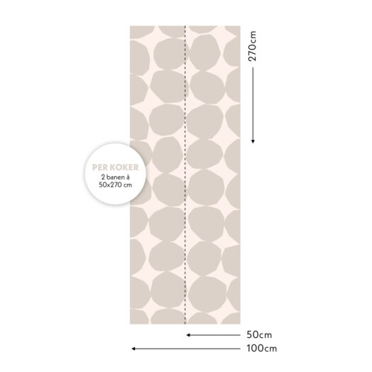 Sculpted Dots Behang | CollectivWarehouse