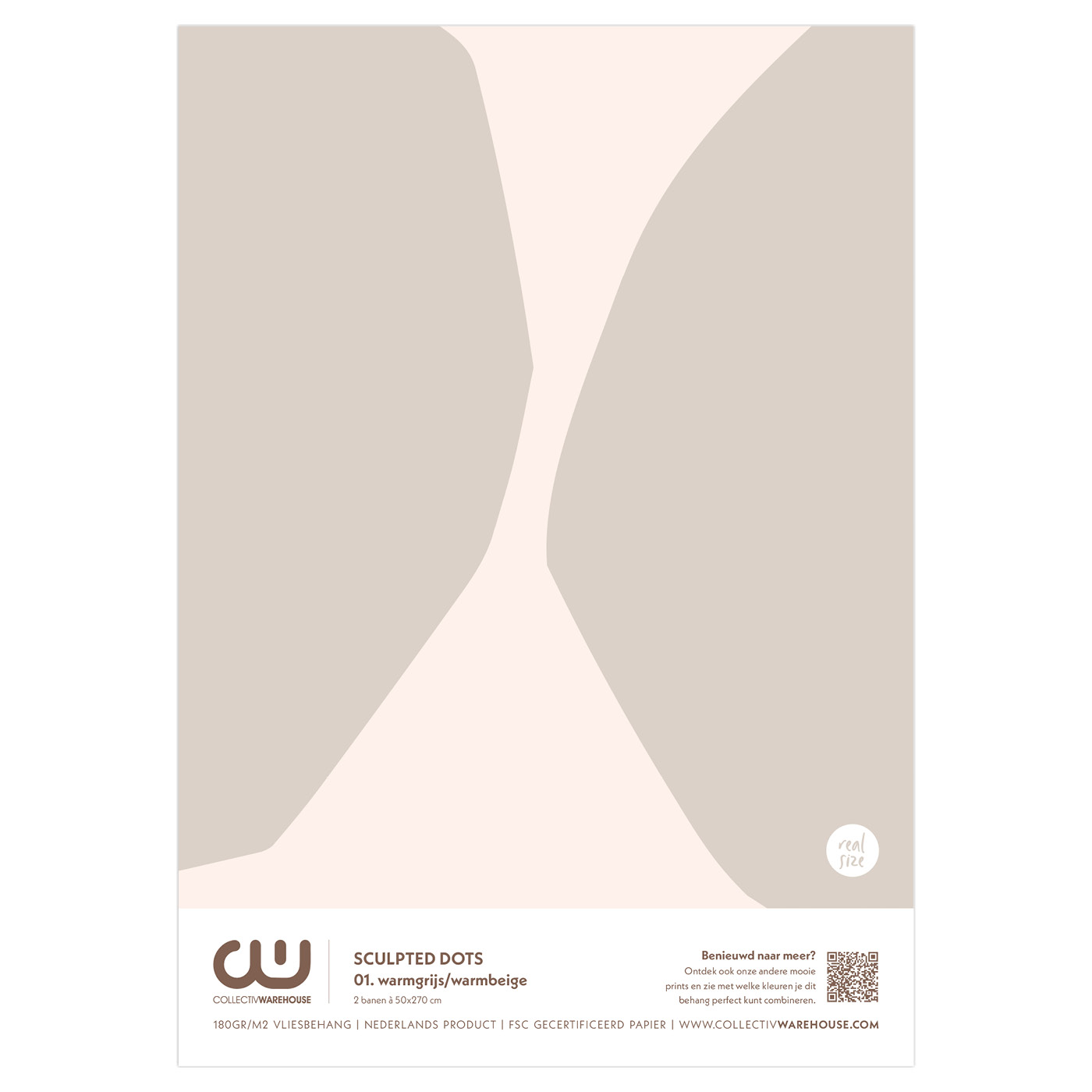 Sculpted Dots Behangstaal | CollectivWarehouse