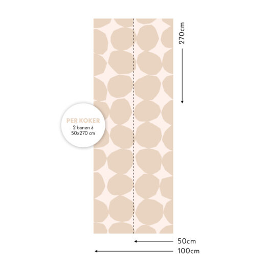 Sculpted Dots Behang | CollectivWarehouse