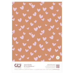 Solo Hearts Behangstaal | CollectivWarehouse