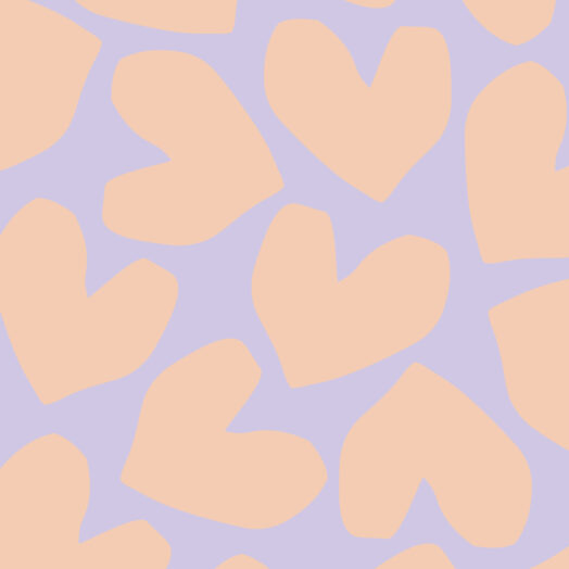 XL Solo Hearts Behang | CollectivWarehouse