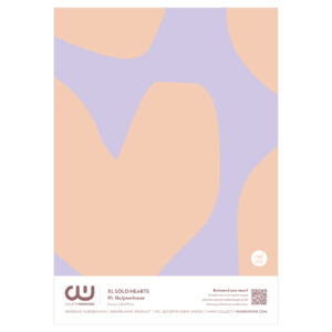 XL Solo Hearts Behangstaal | CollectivWarehouse