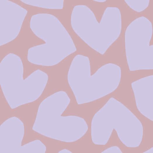 XL Solo Hearts Behang | CollectivWarehouse
