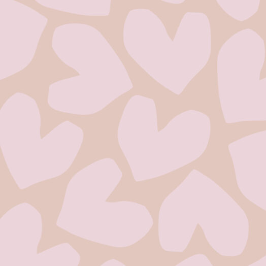 XL Solo Hearts Behang | CollectivWarehouse