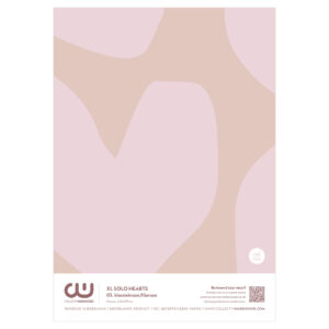XL Solo Hearts Behangstaal | CollectivWarehouse