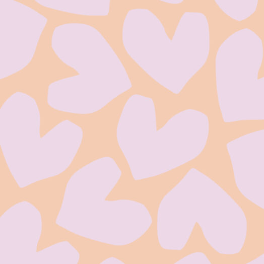 XL Solo Hearts Behang | CollectivWarehouse