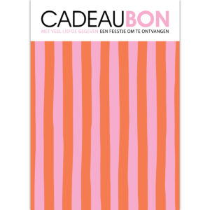 Cadeaubon Lazy Stripes | CollectivWarehouse