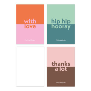 Minikaartjes Duo color | CollectivWarehouse