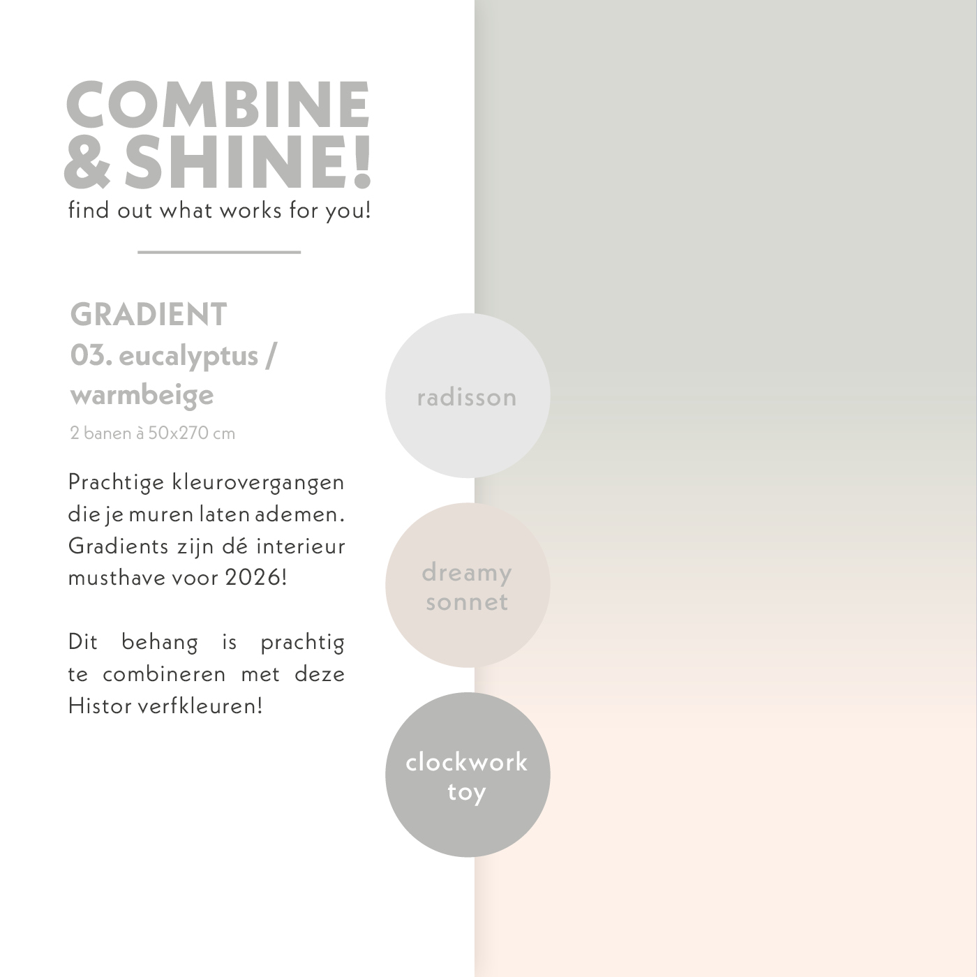 Combine & Shine Behang | CollectivWarehouse