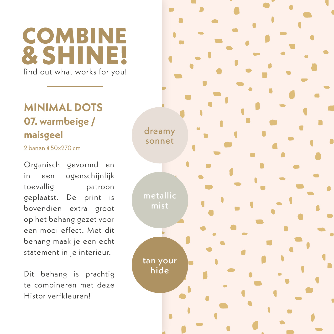 Combine & Shine Behang | CollectivWarehouse