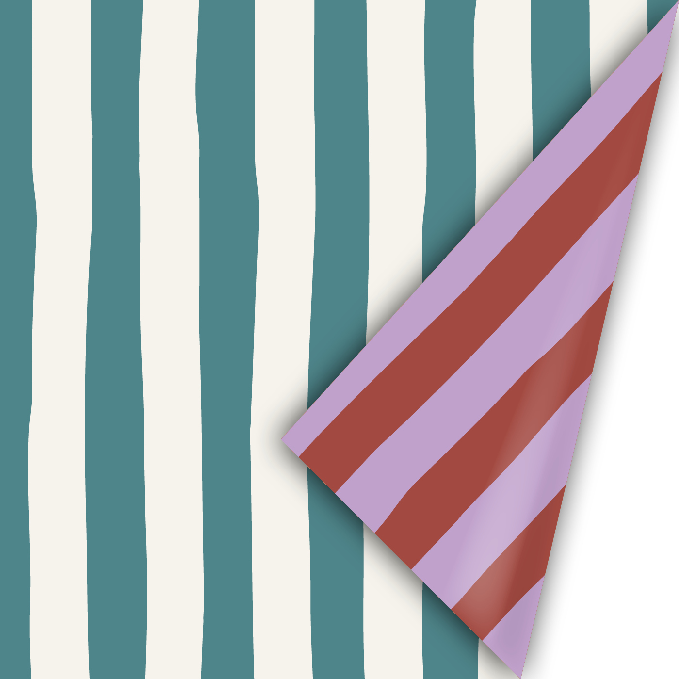 Cadeaupapier Lazy Stripes | CollectivWarehouse