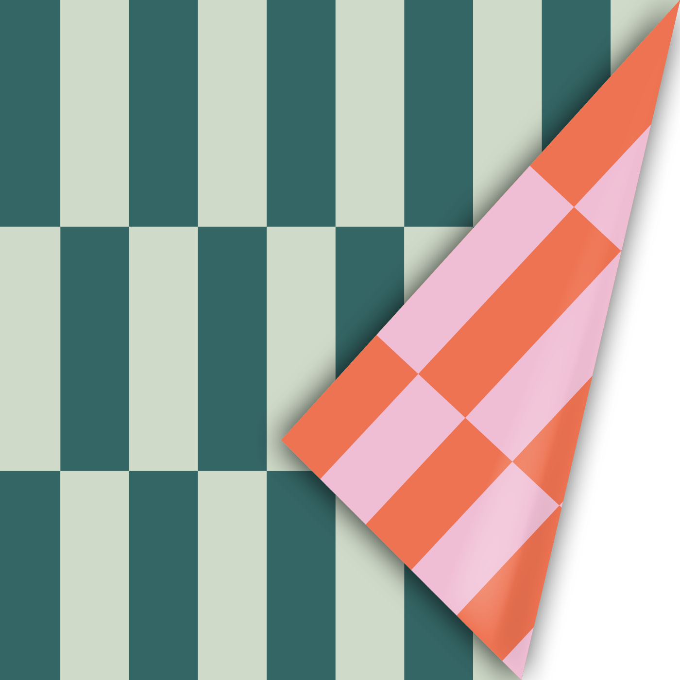 Cadeaupapier Colorblocking Duotone | CollectivWarehouse