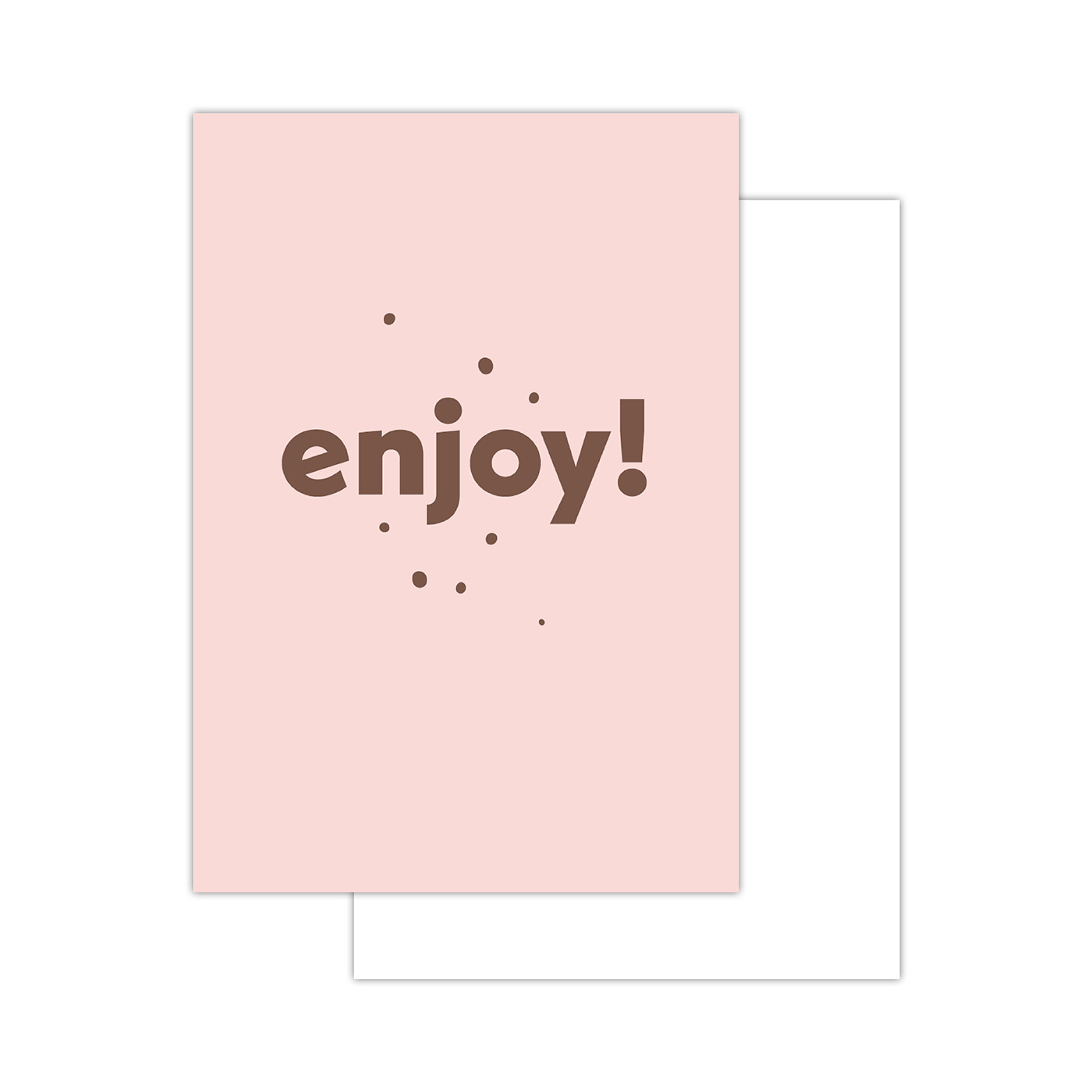 Minikaartjes Xmas'26 text enjoy | CollectivWarehouse