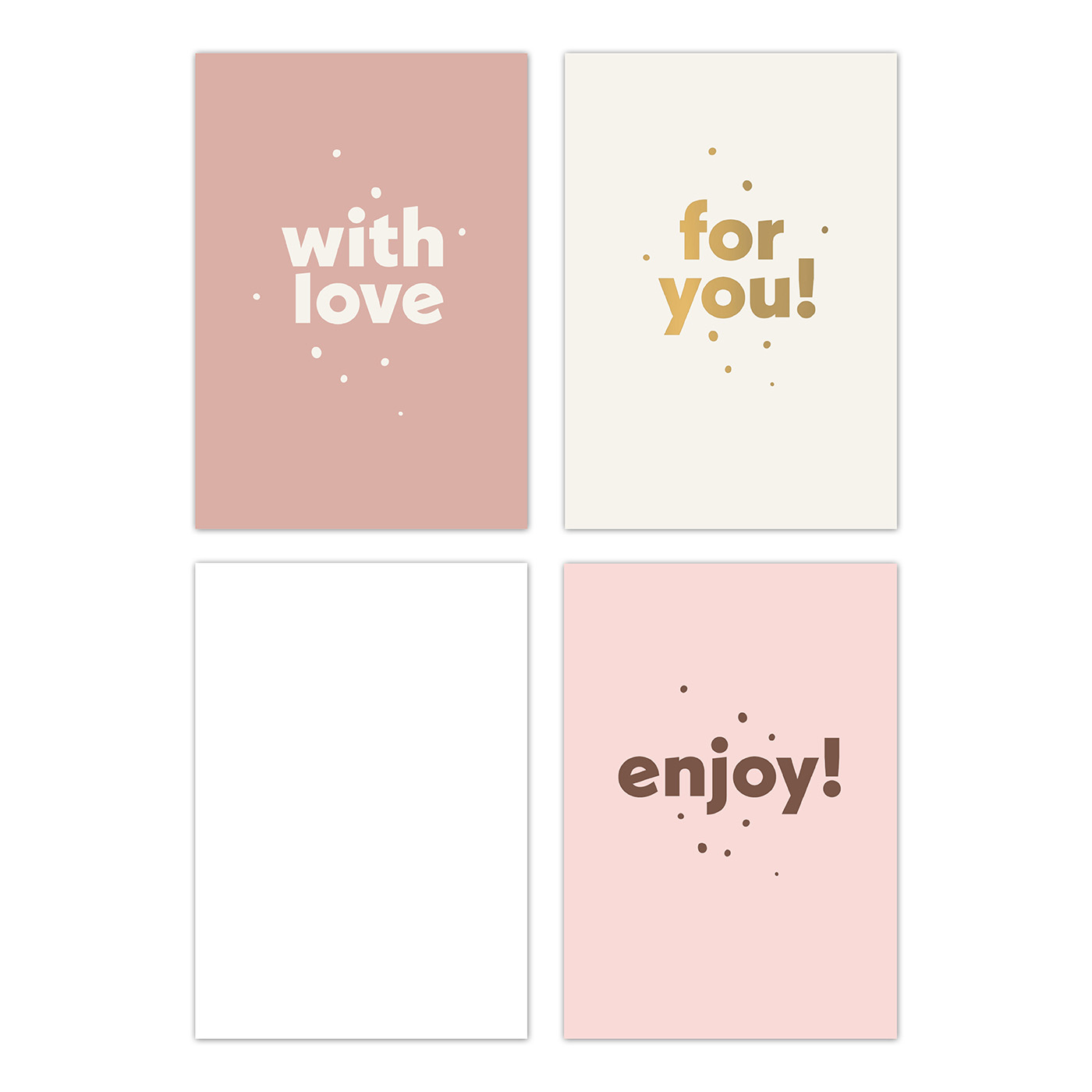Minikaartjes Xmas'26 text mix | CollectivWarehouse