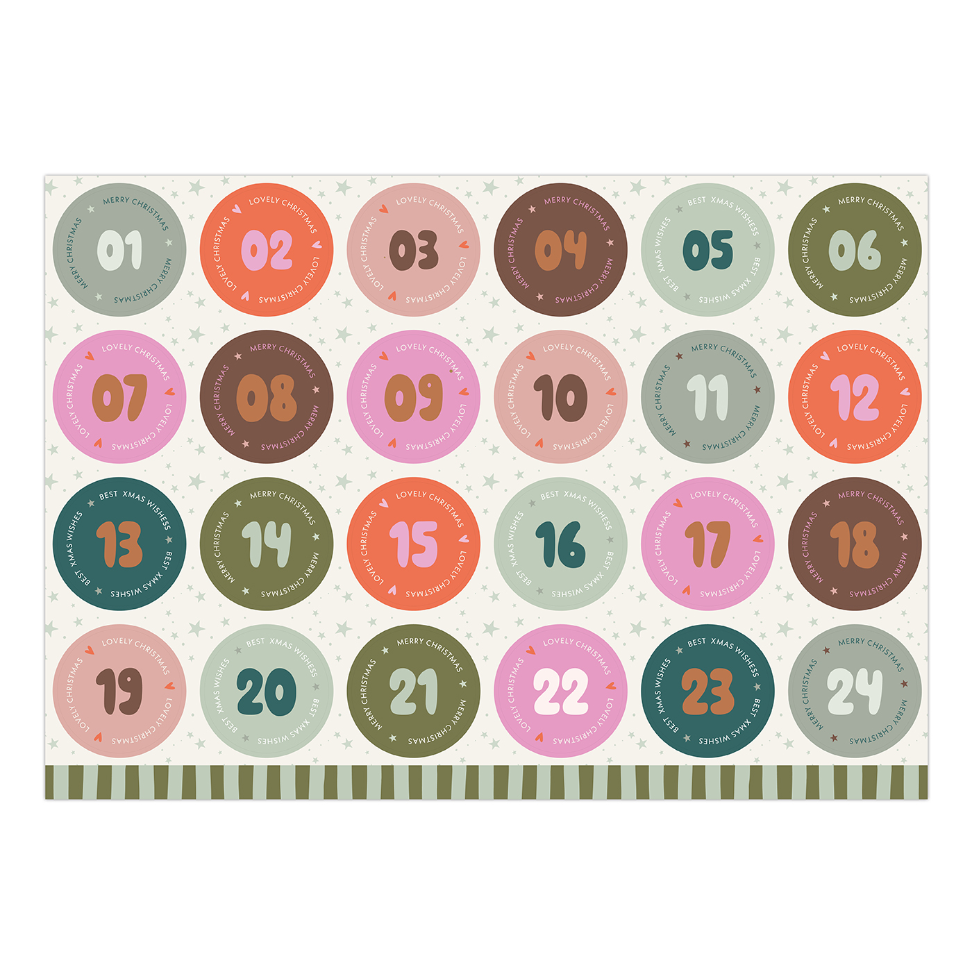 Stickervellen cadeaustickers | CollectivWarehouse