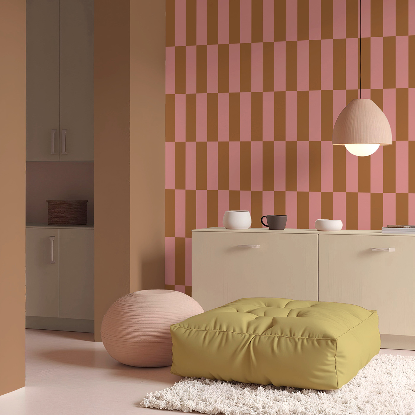 Color-Blocking Duotone Wallpaper | CollectivWarehouse
