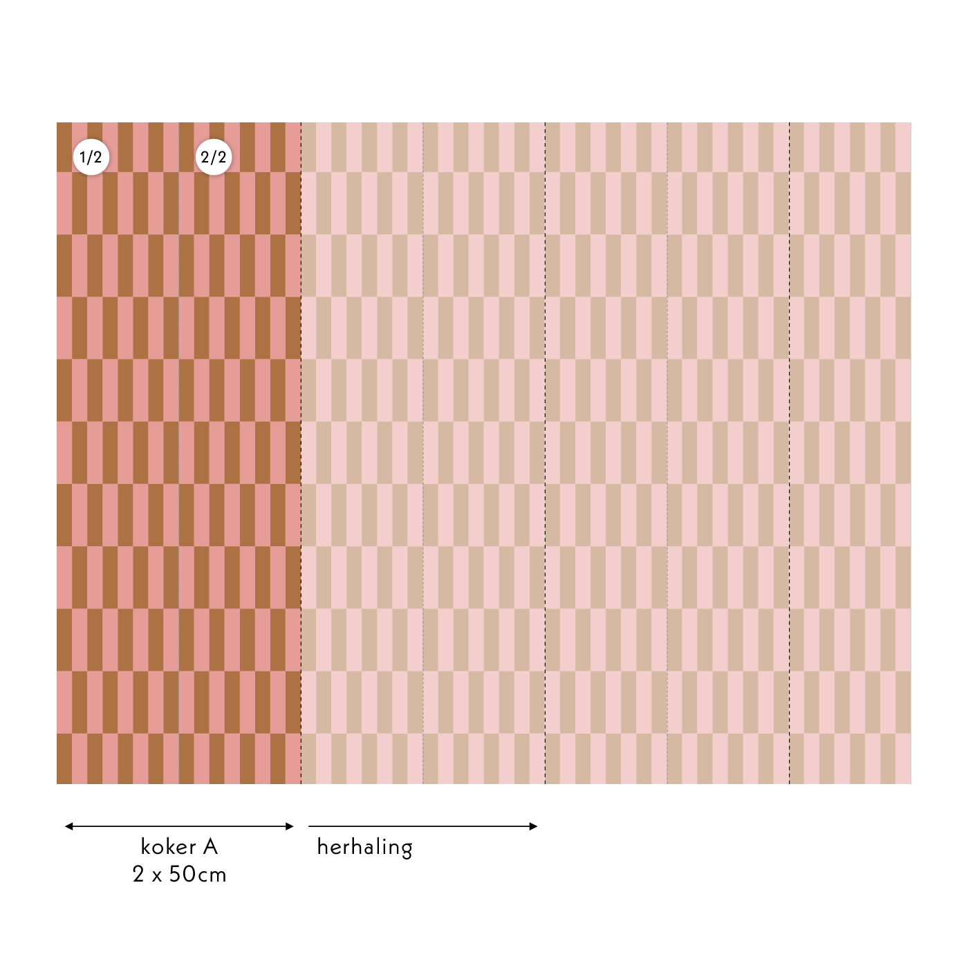 Color-Blocking Duotone Wallpaper | CollectivWarehouse