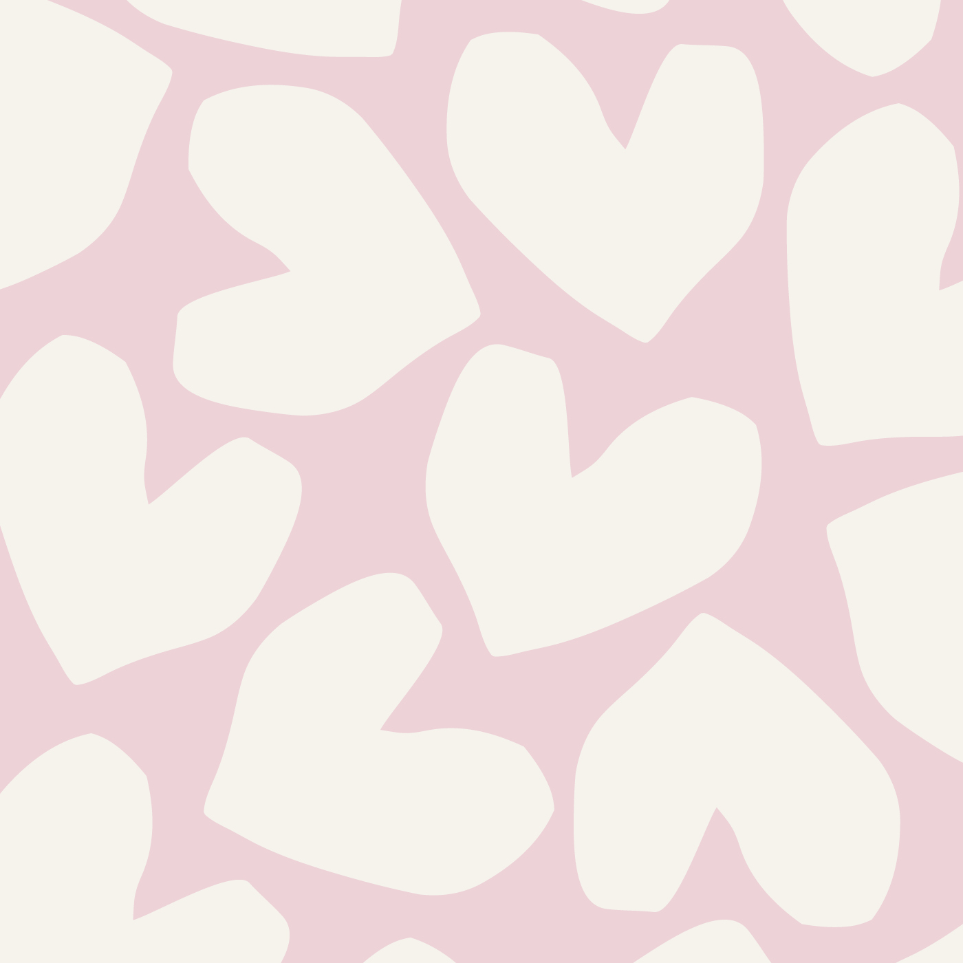 XL Solo Hearts Behang | CollectivWarehouse